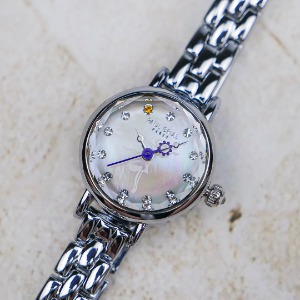 [폴브리알시계 PAULBRIAL] PB8030WS11 Birth Stone Watch 탄생석 11월 (토파즈)여성용 메탈시계 20mm